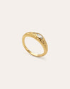 Anillo Organic River Baño Oro