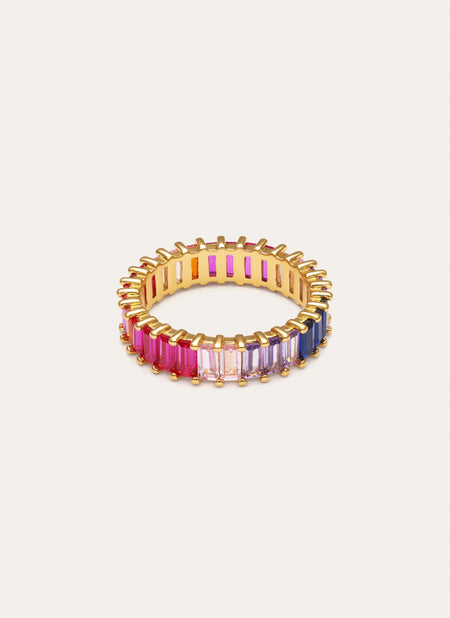 Sia Berries Ring, Gold-Plated