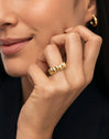 Anillo Sirena Baño Oro
