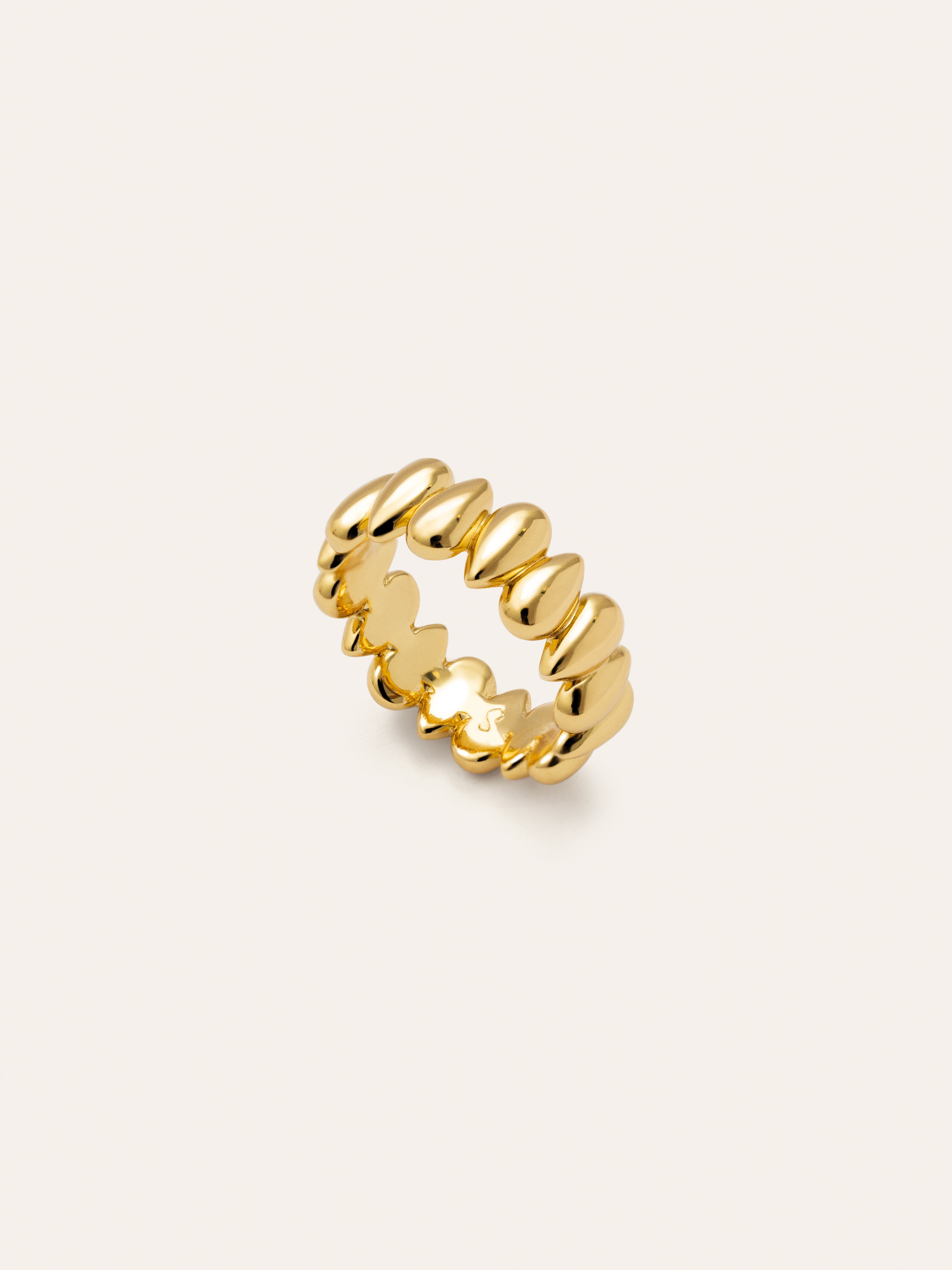 Anillo Sirena Baño Oro