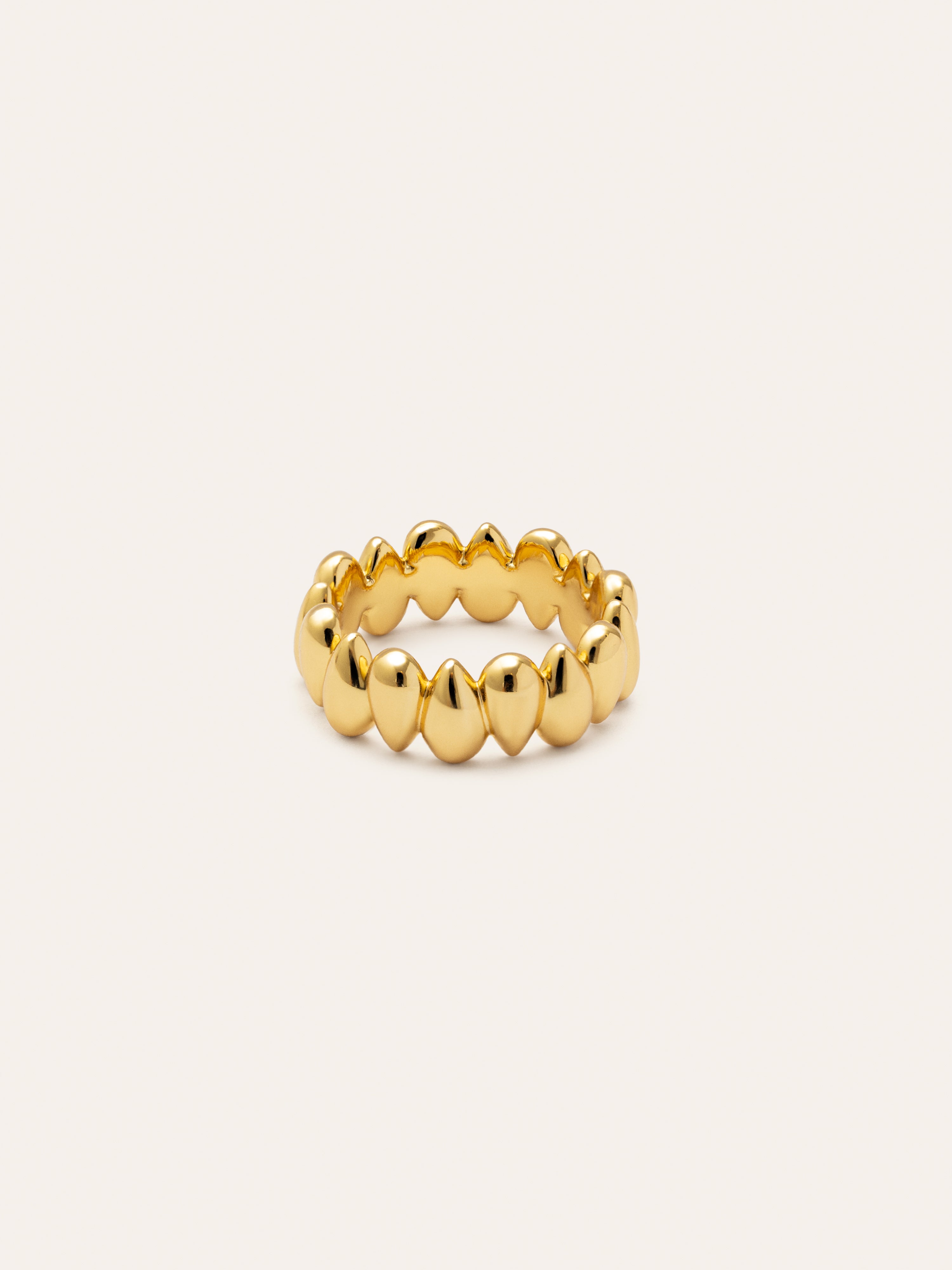 Anillo Sirena Baño Oro