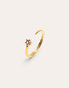 Imagen detalle de Anello Sophie Lavande placcato in oro