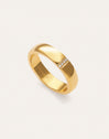 Anillo Starla Sparks Acero Baño Oro