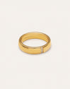 Anillo Starla Sparks Acero Baño Oro
