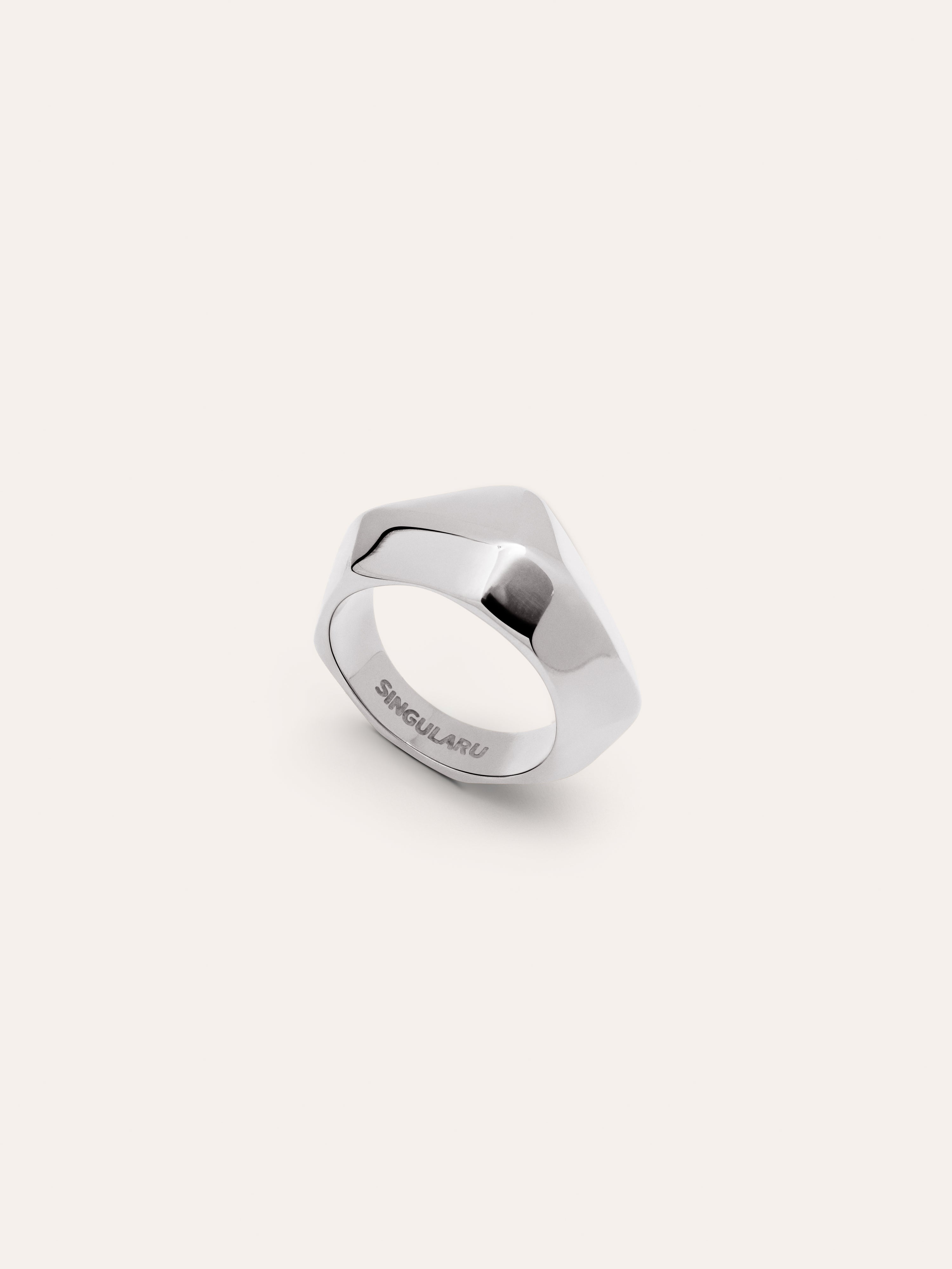 Tempo Stainless Steel Ring