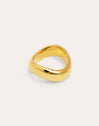 Tina Stainless Steel Gold Ring