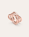Imagen detalle de Trinity-Ring Edelstahl Roségoldbeschichtung