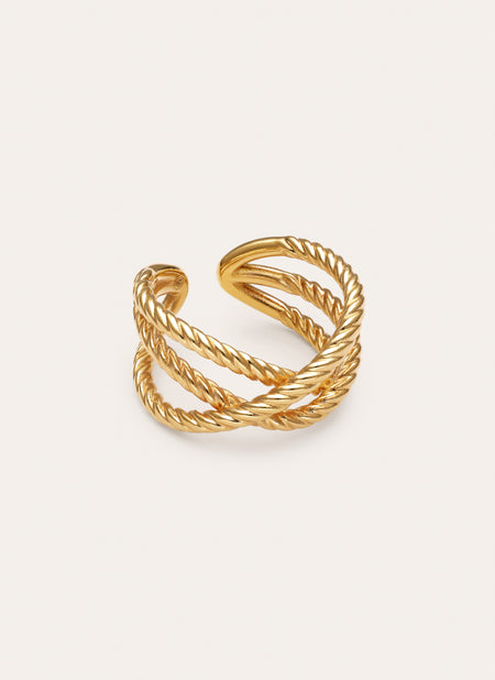Bague Vincla Plaqué Or