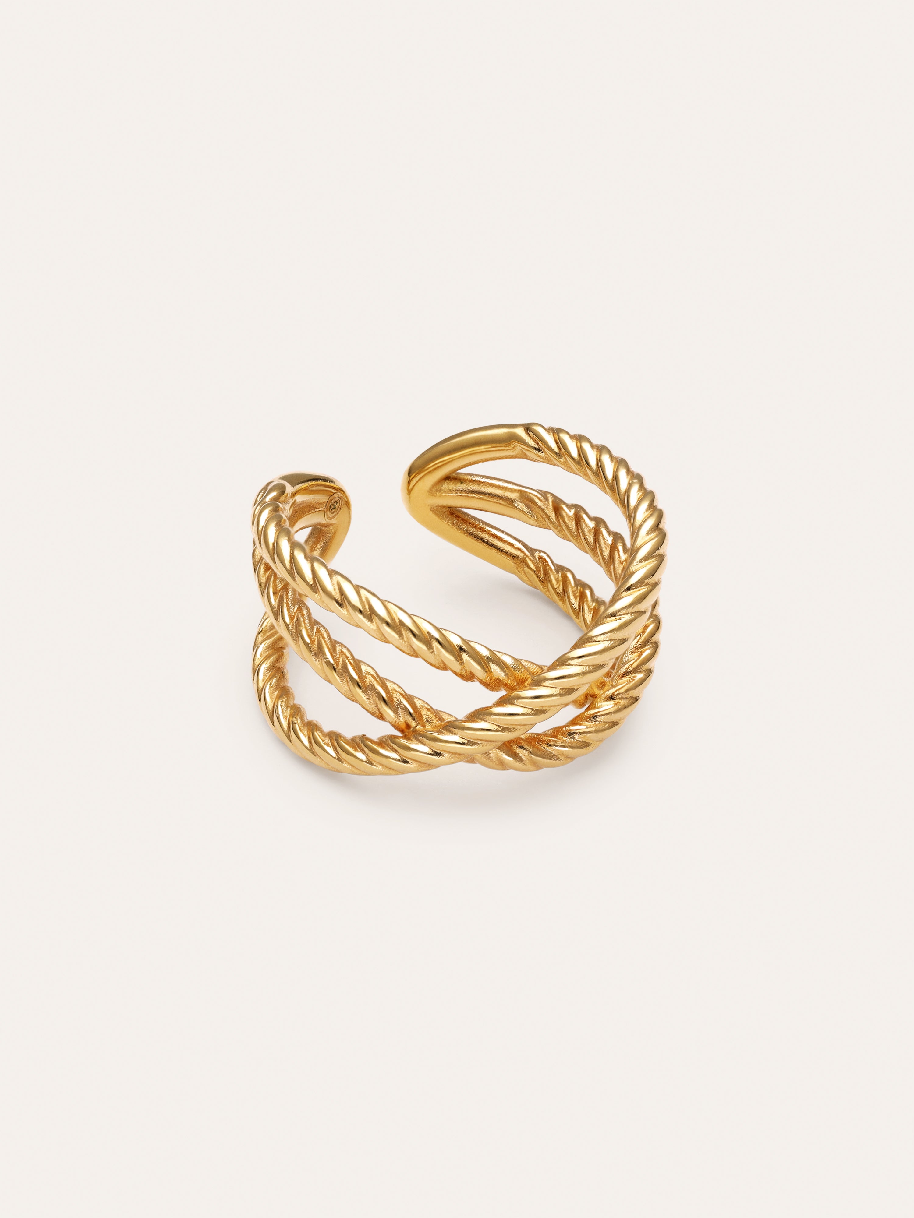 Bague Vincla Plaqué Or