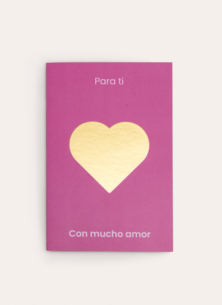 Tarjeta Con Mucho Amor