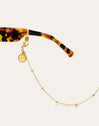 Correa de Gafas Dots Ibiza Acero Baño Oro