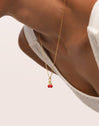 Cherry Gold Charm