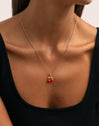 Cherry Gold Charm