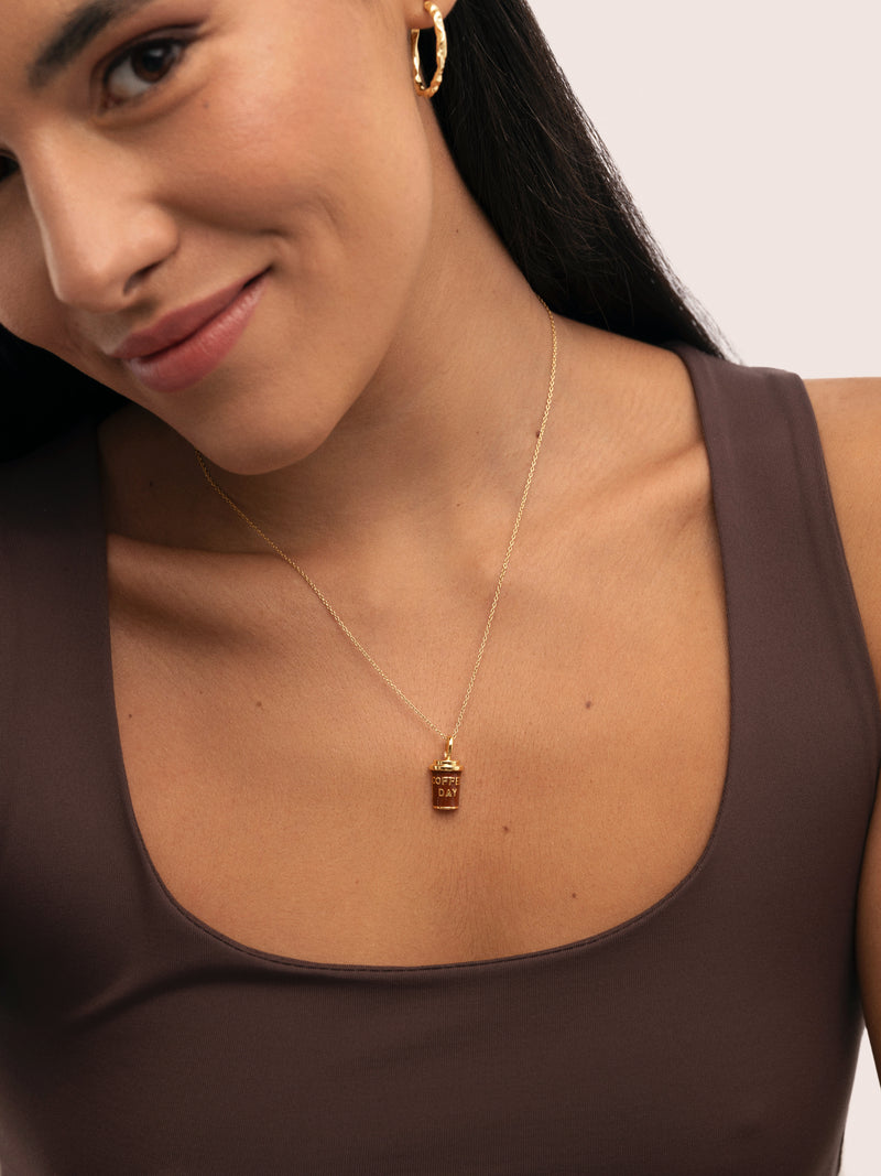 Charm Coffee Banho de Ouro