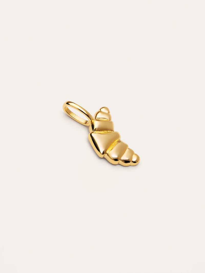 Croissant Gold Charm