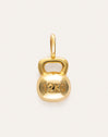 Charm Kettlebell Baño Oro