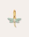 Charm Libellule Plaqué Or