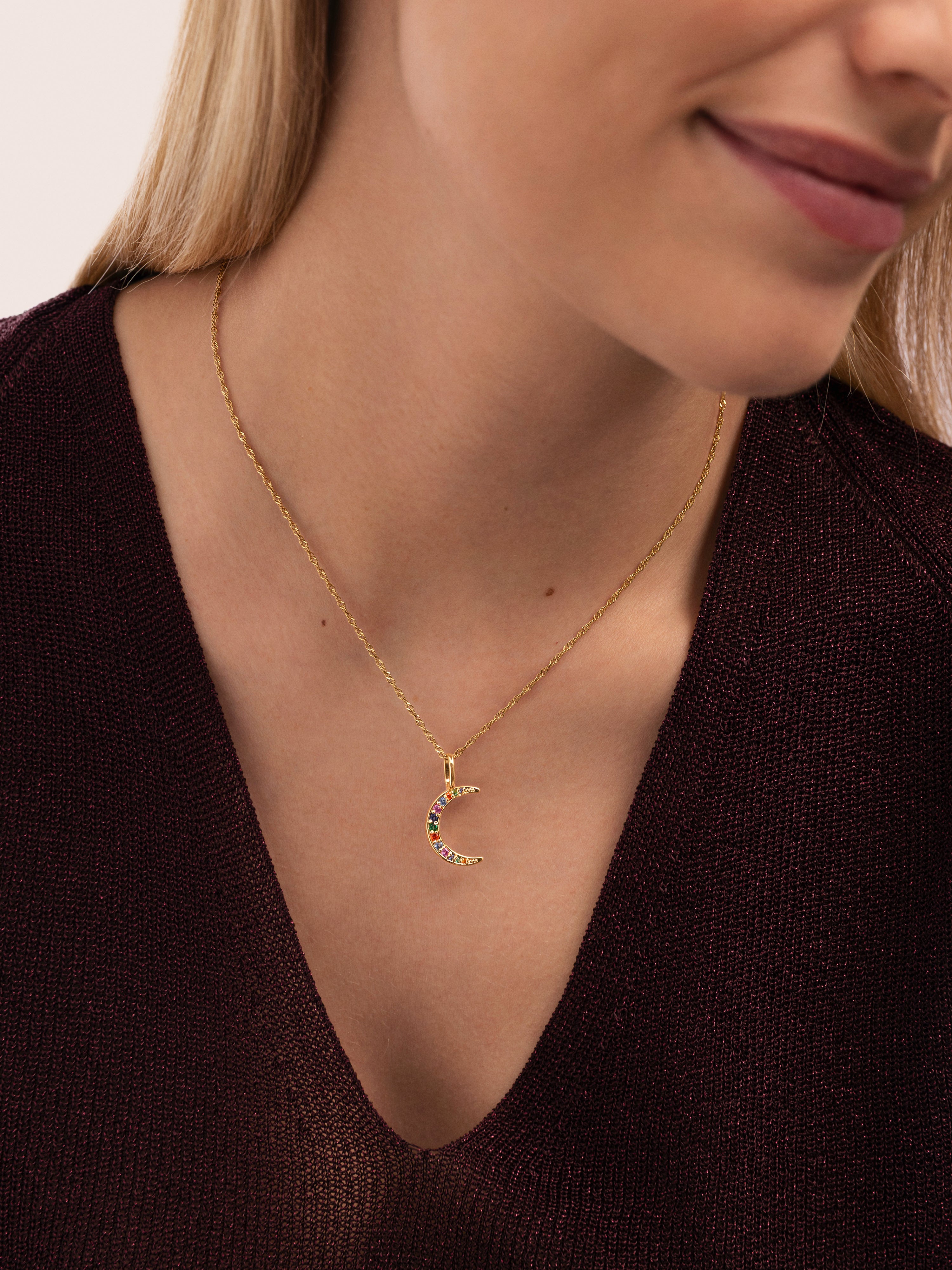 Charm Luna Colors Baño Oro