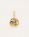 Mini Birthstone Gold Charm