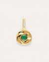 Mini Birthstone Gold Charm