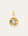 Mini Birthstone Gold Charm