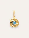 Mini Birthstone Gold Charm