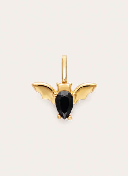 Charm Morcego Banho a Ouro