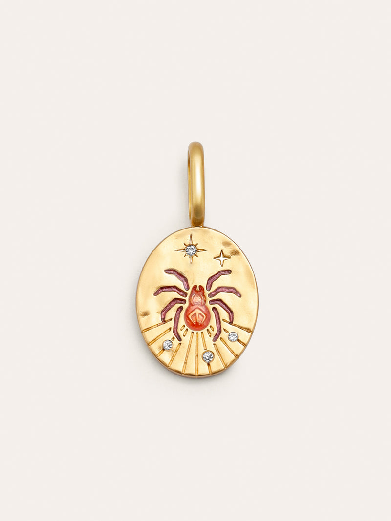 Mystic Spider Gold Charm