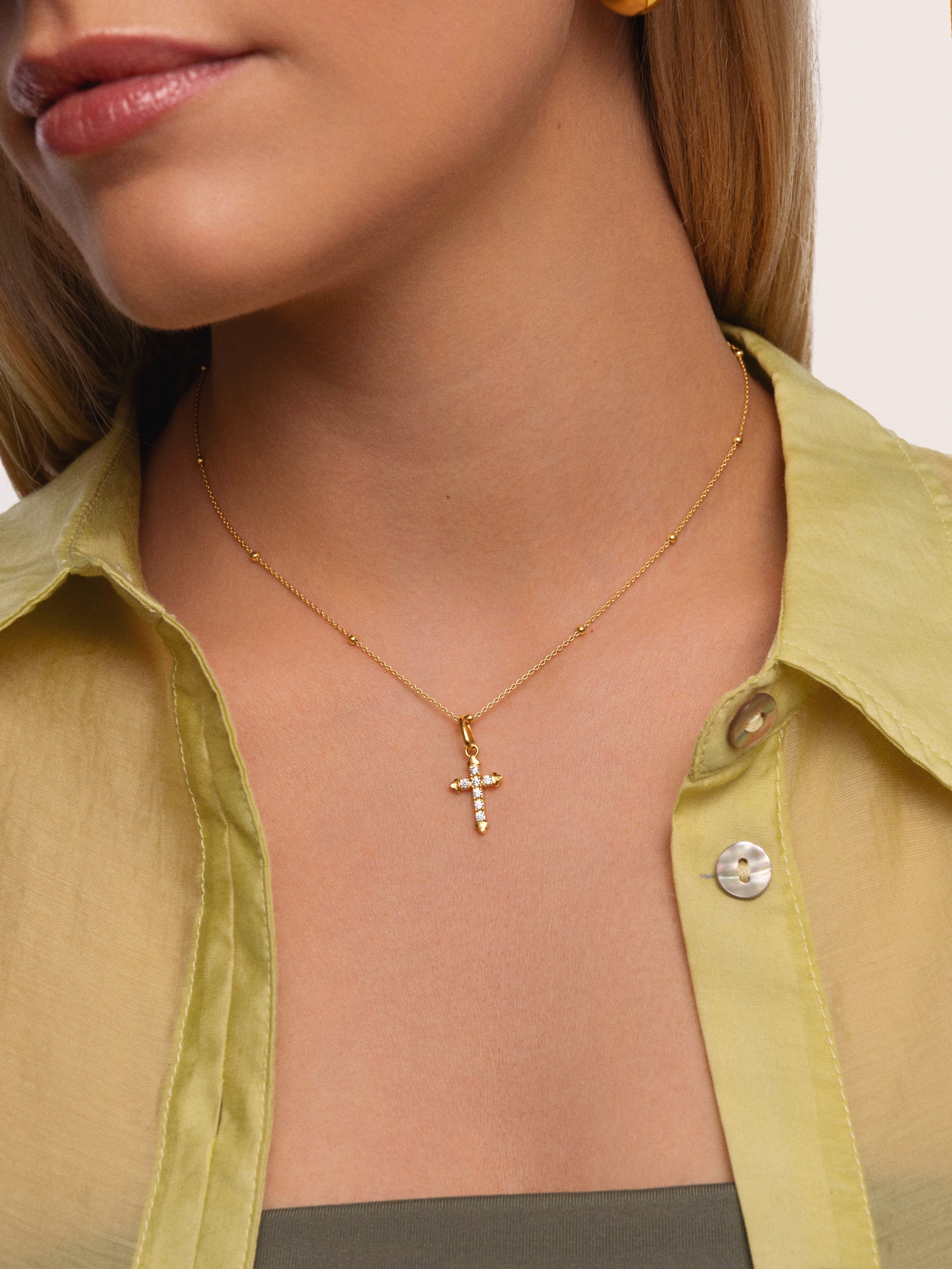 Penélope Gold-Plated Charm
