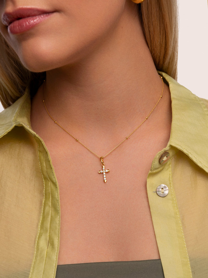 Charm Penélope Argent Plaqué Or