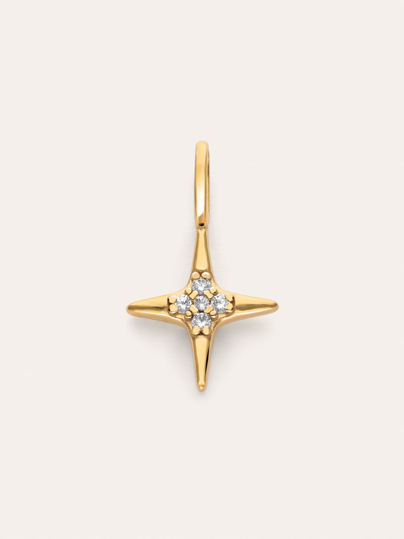 Charm Polar Sparks Plaqué Or