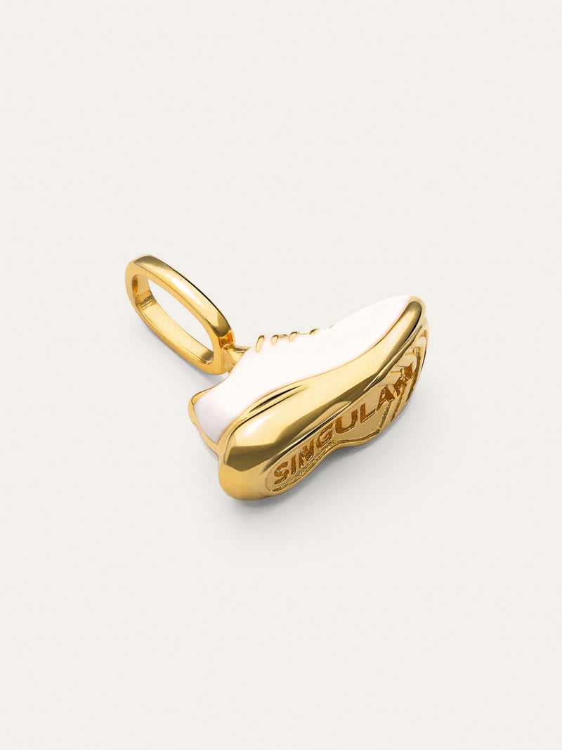 Running Gold Charm