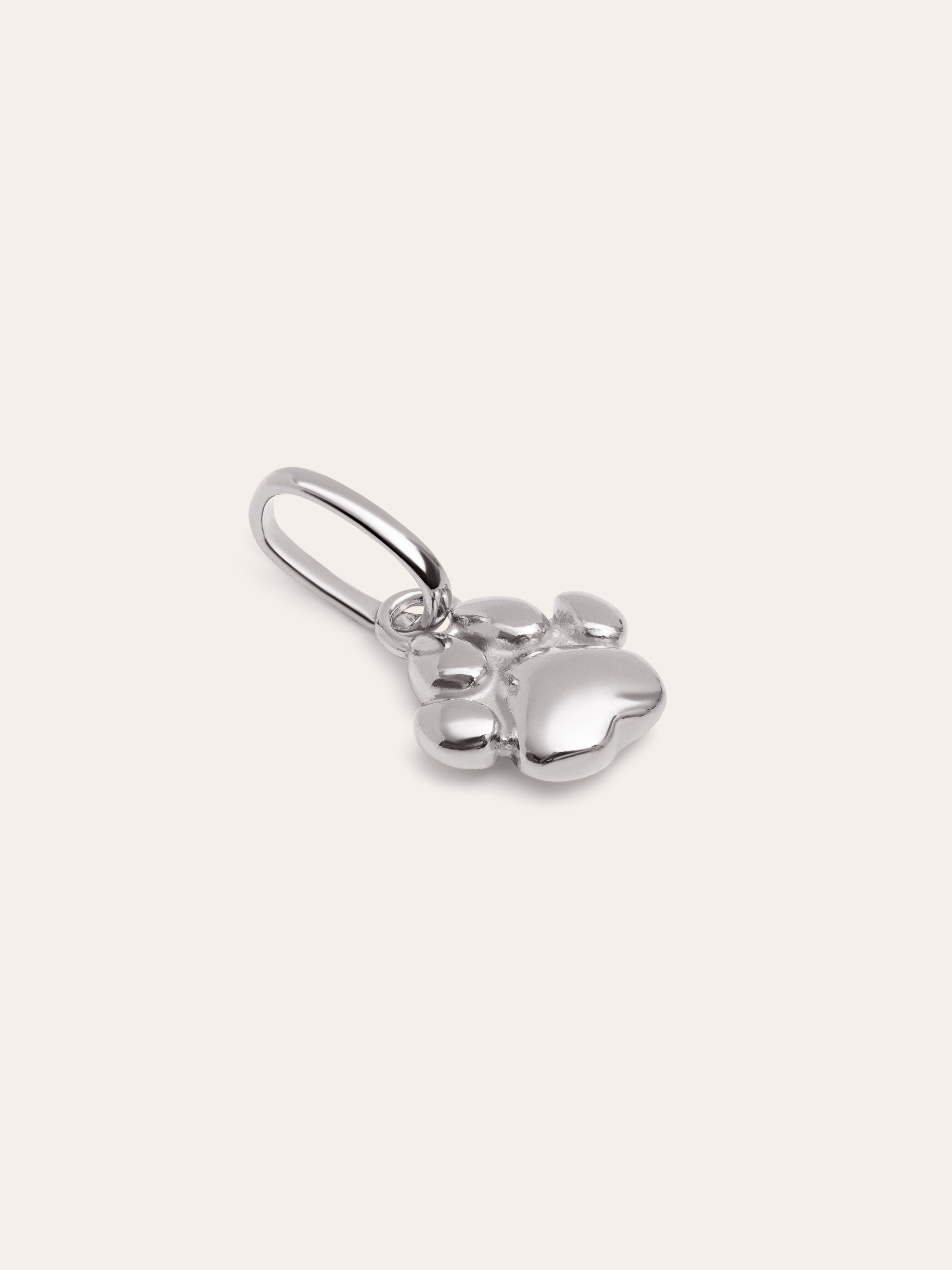 Charm Simple Paw Plata