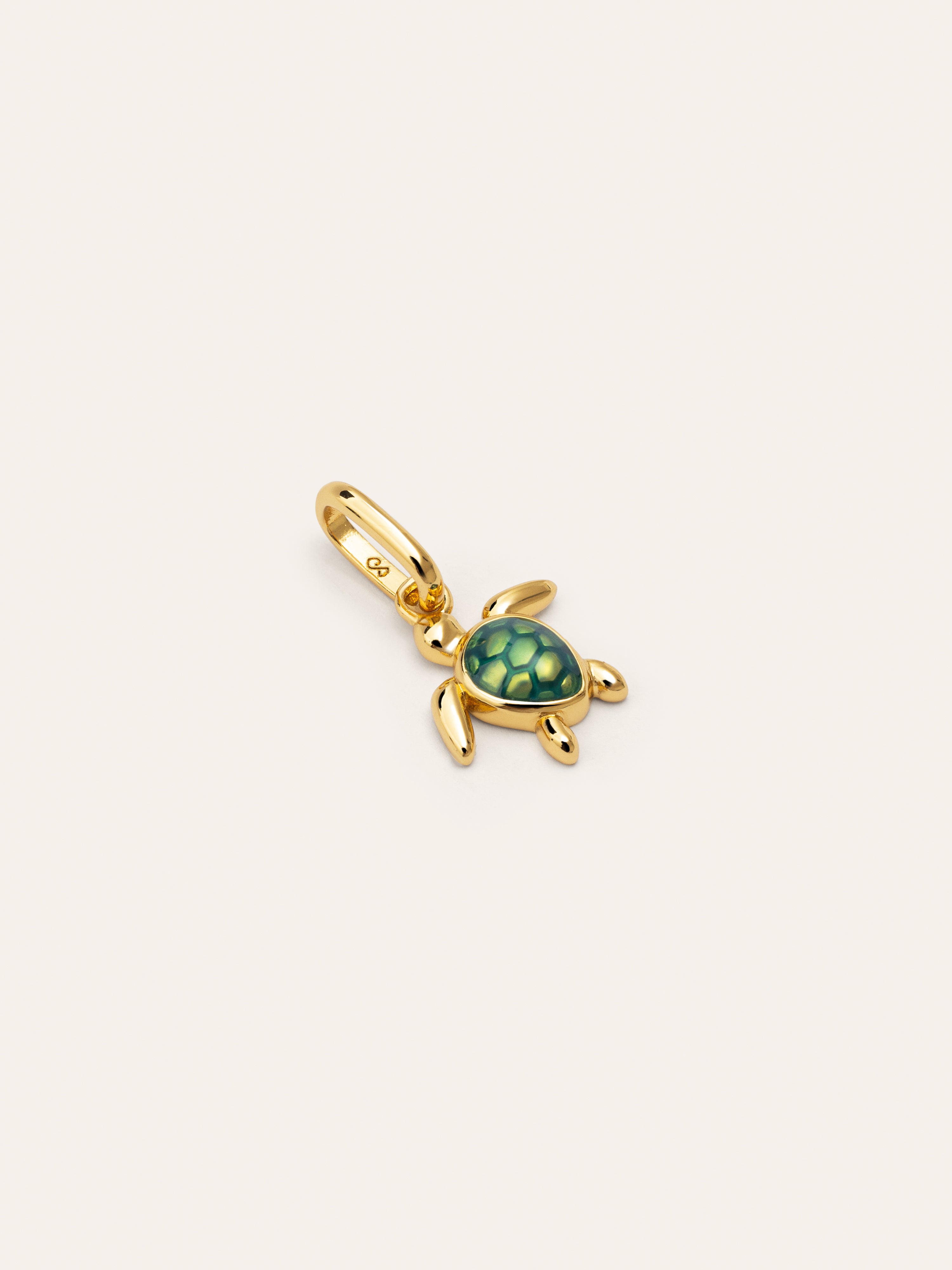 Charm Tortuga Baño Oro