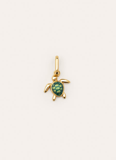 Turtle Gold Charm