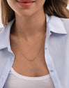 Ana Stainless Steel Gold Necklace