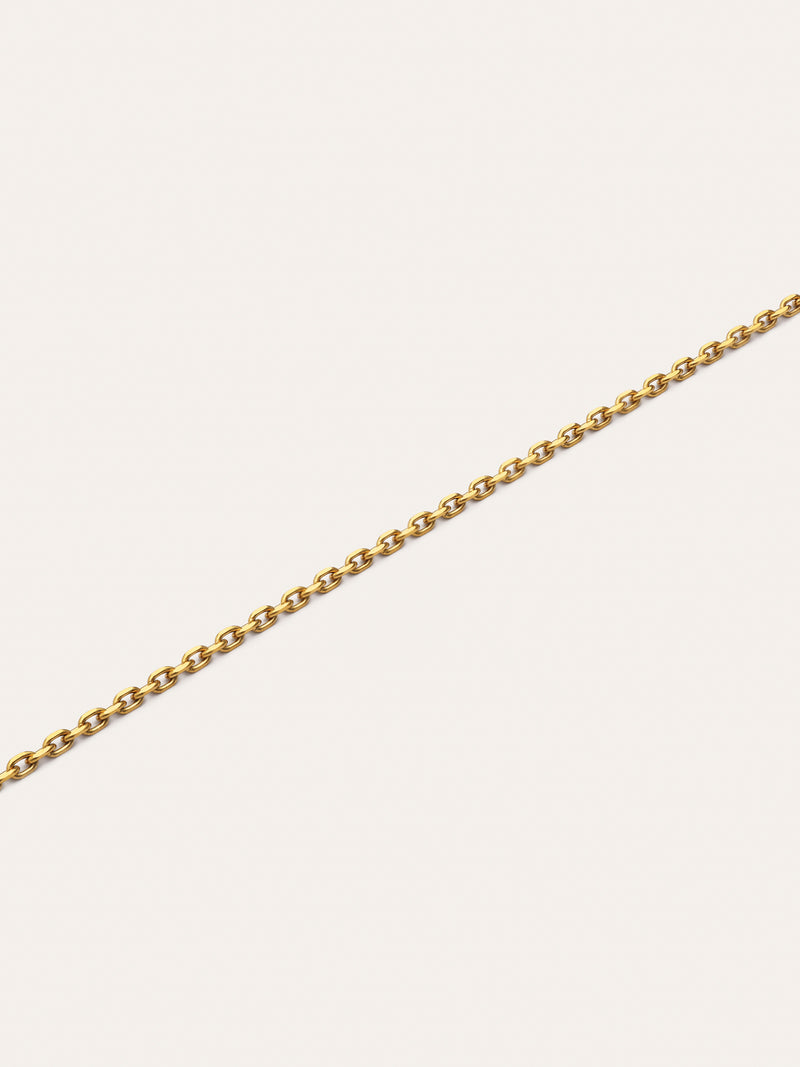 Ana Stainless Steel Gold Necklace