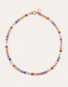 Collier Bali Stones Acier Plaqué Or