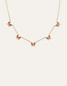 Collar Butterfly Baño Oro