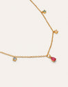 Cascade Colors Necklace, 18kt Gold-Plated