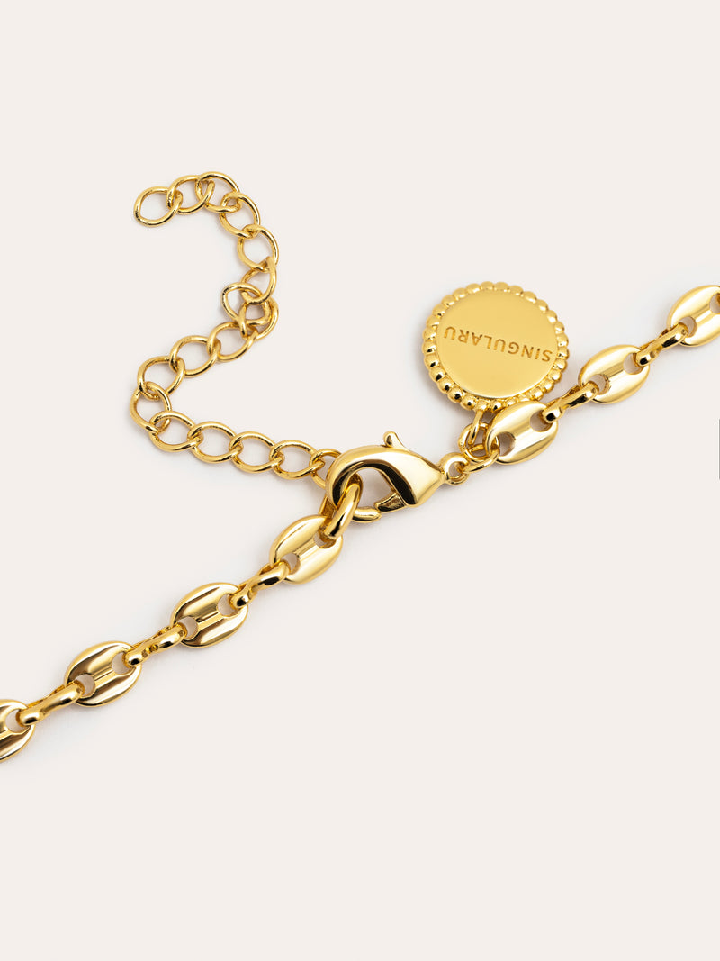 Collier Calabrote Plaqué Or