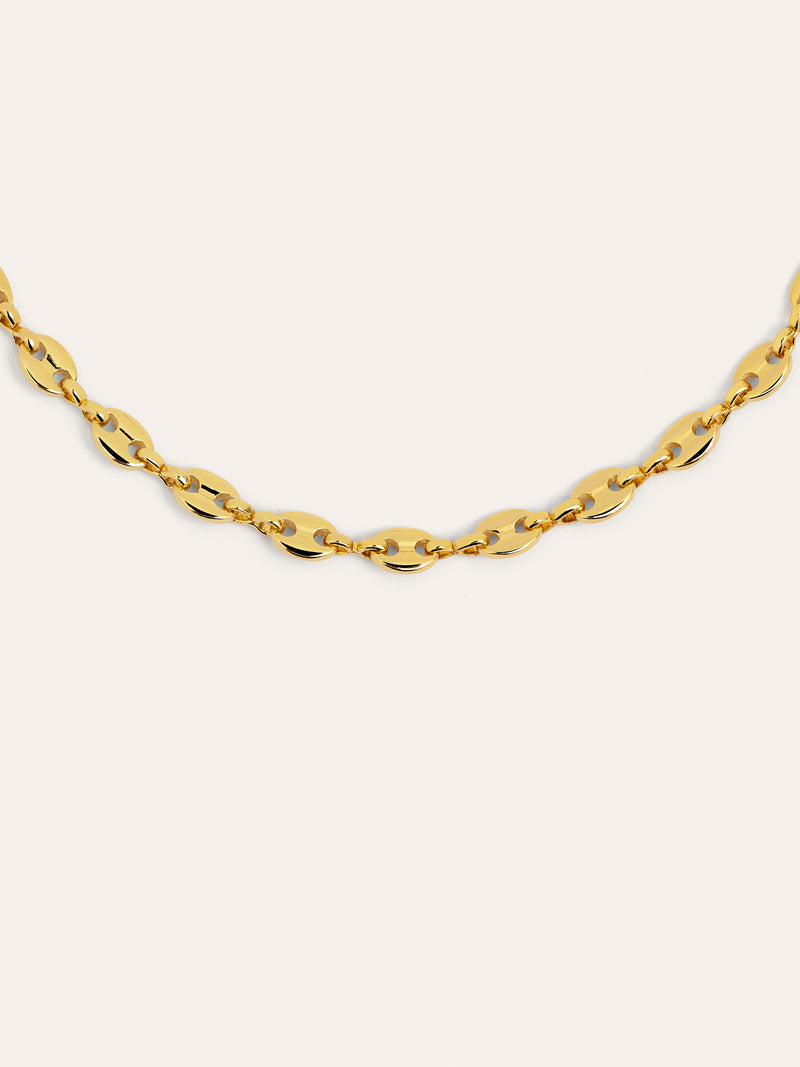 Collier Calabrote Plaqué Or