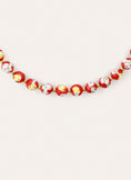 Carmesí Stainless Steel Gold Necklace