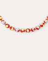 Collier Carmesí Acier Plaqué Or