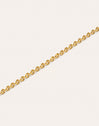 Collar Celestia Acero Baño Oro