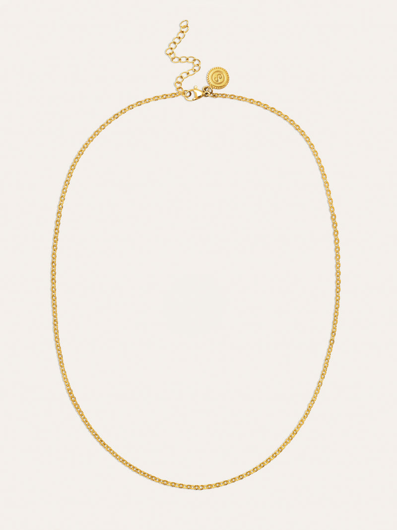 Collier Celestia Acier Plaqué Or