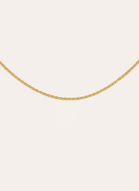 Collier Celestia Acier Plaqué Or