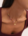 Collar Chic Amalia Acero Baño Oro
