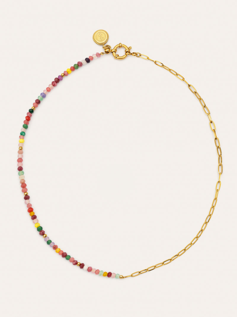 Collier Chic Amalia Acier Plaqué Or