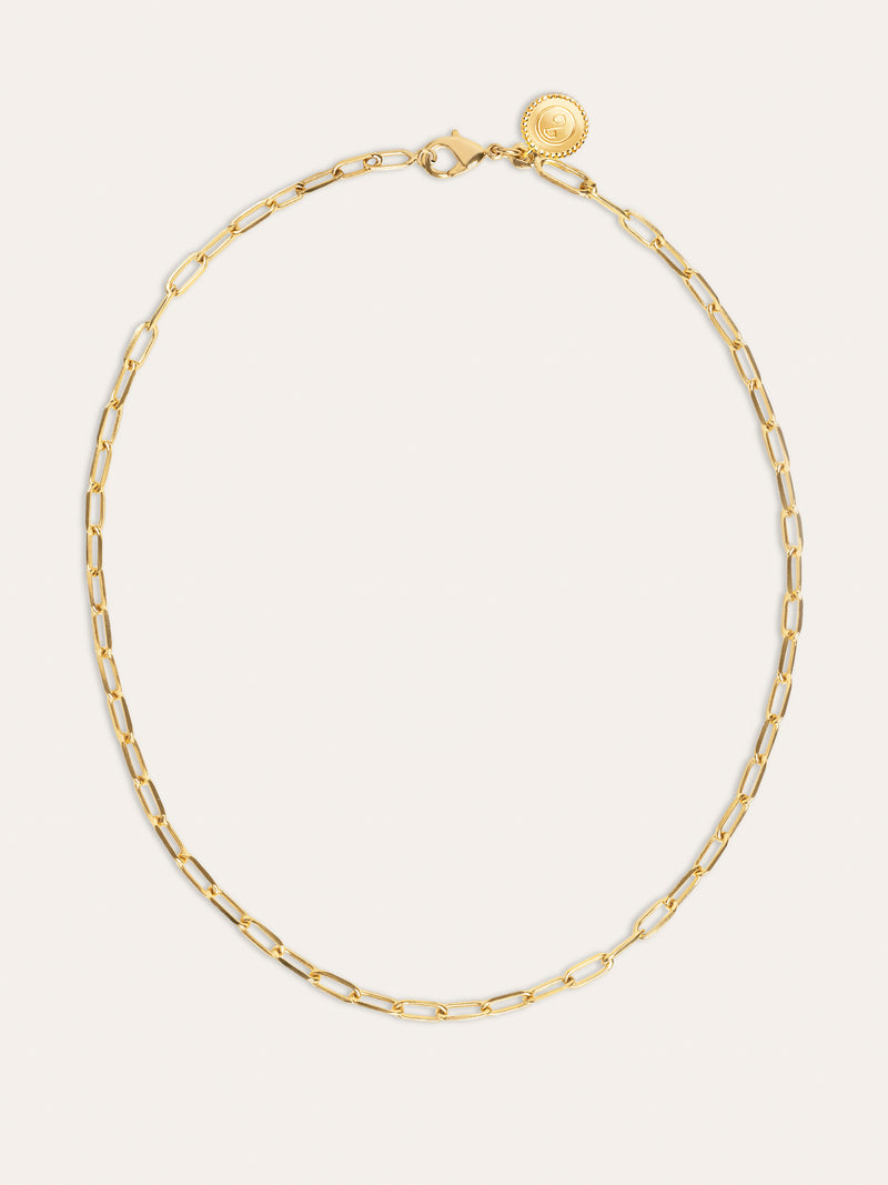 Chic Stainless Steel Gold Necklace